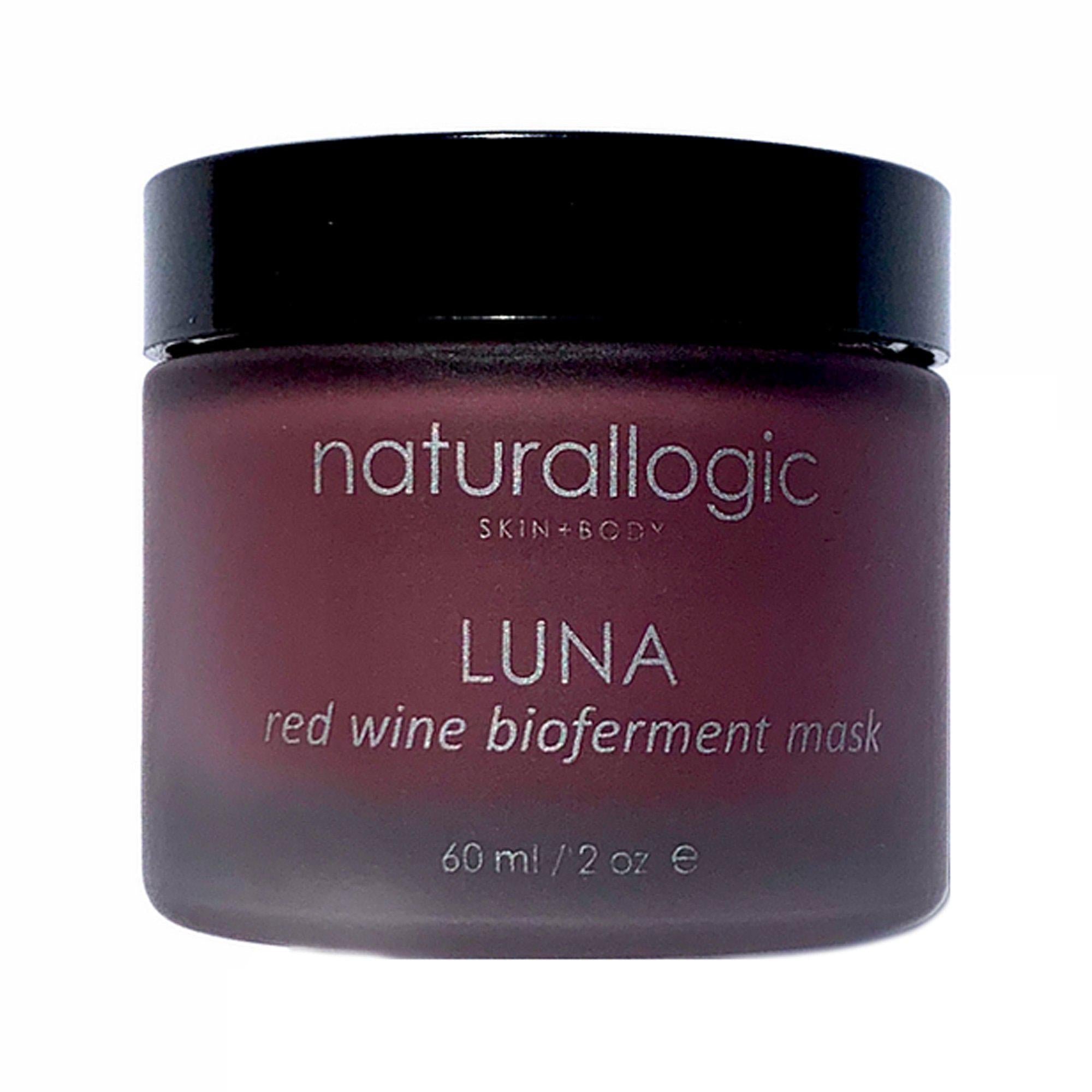 Indisponible - Luna - Masque Bio-fermenté au vin rouge - Edition Limitée Unavailable - Luna - Bio-fermented mask with red wine - Limited Edition - Naturallogic