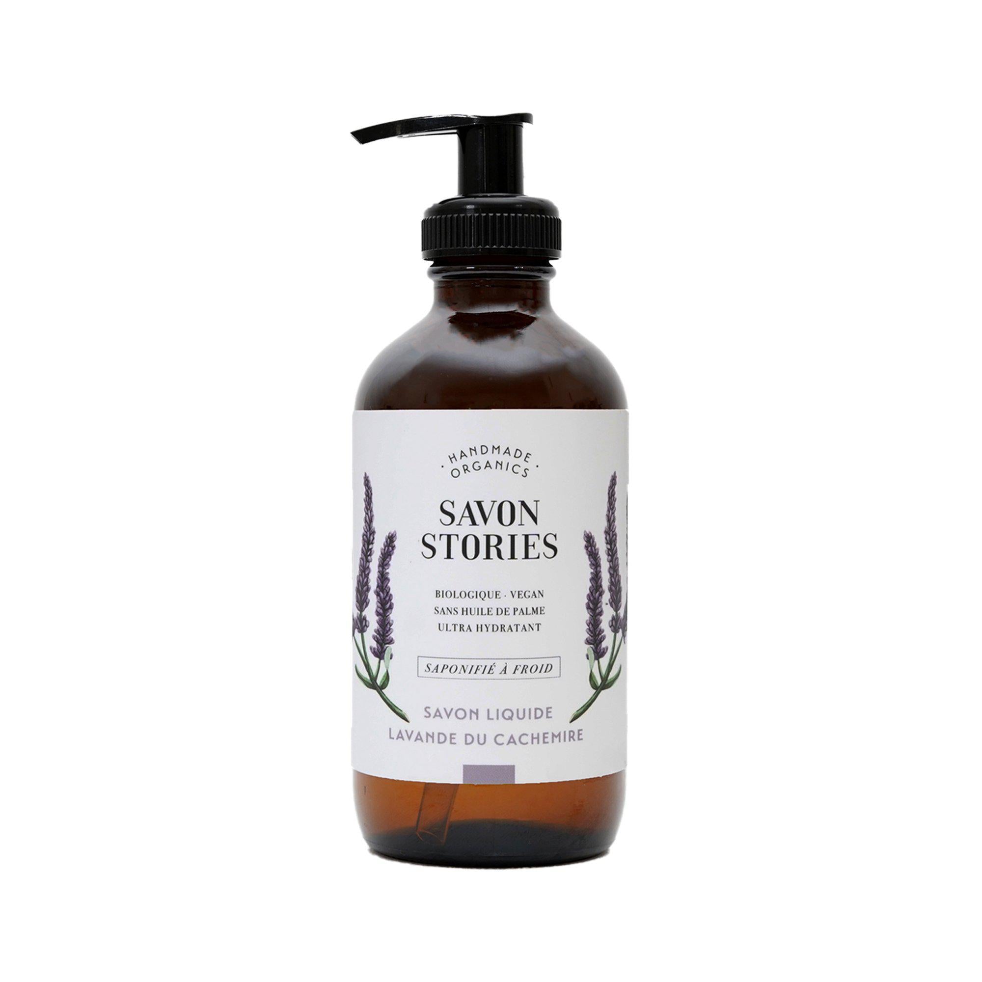 Indisponible - Savon Liquide Lavande du Cachemire Unavailable - Cashmere Lavender Liquid Soap - Savon Stories