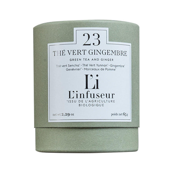 Indisponible - Thé Vert N°23 Gingembre Indisponible - Thé Vert N°23 Gingembre - L'infuseur