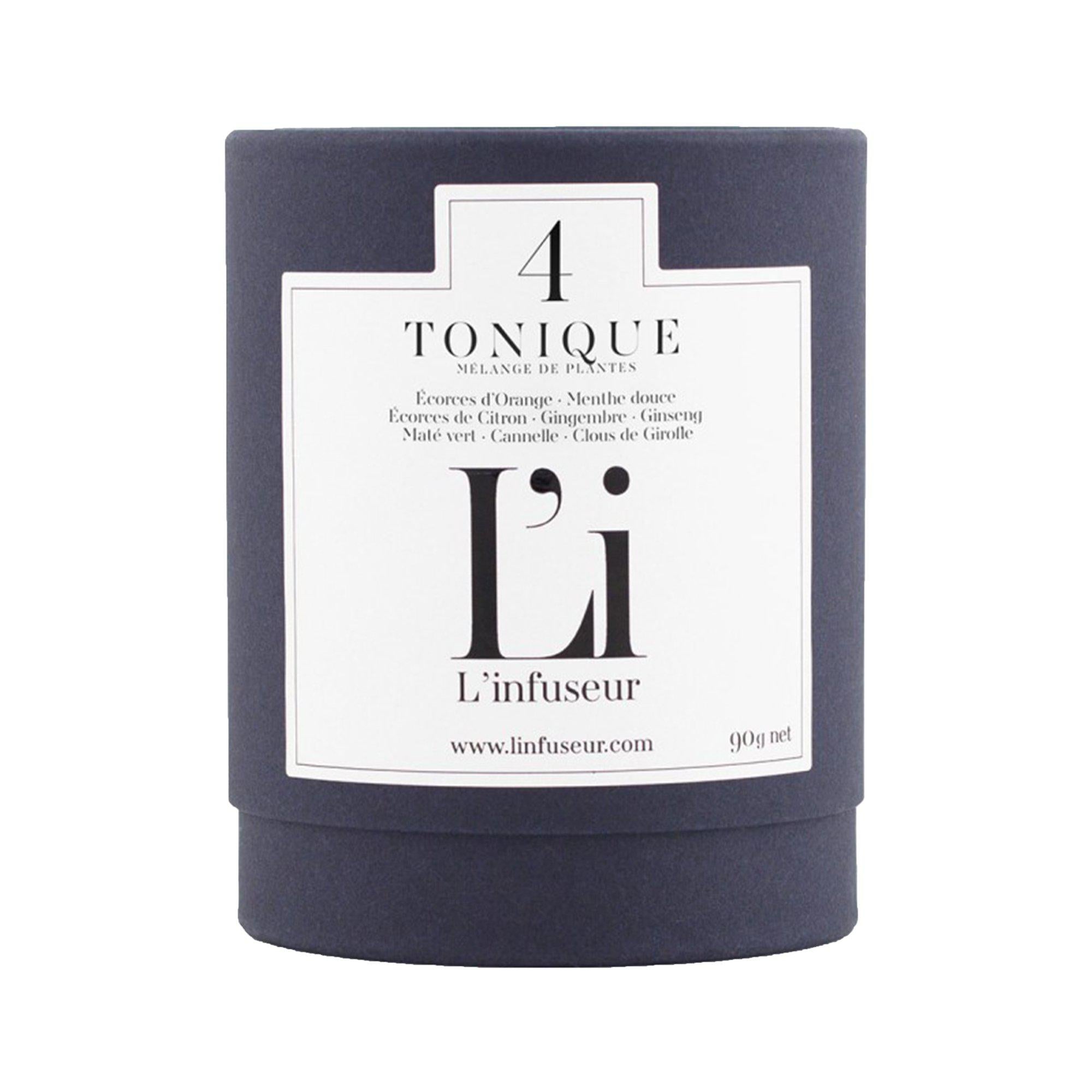 L'infusion n°4 - Tonique Infusion n°4 - Tonic - L'infuseur