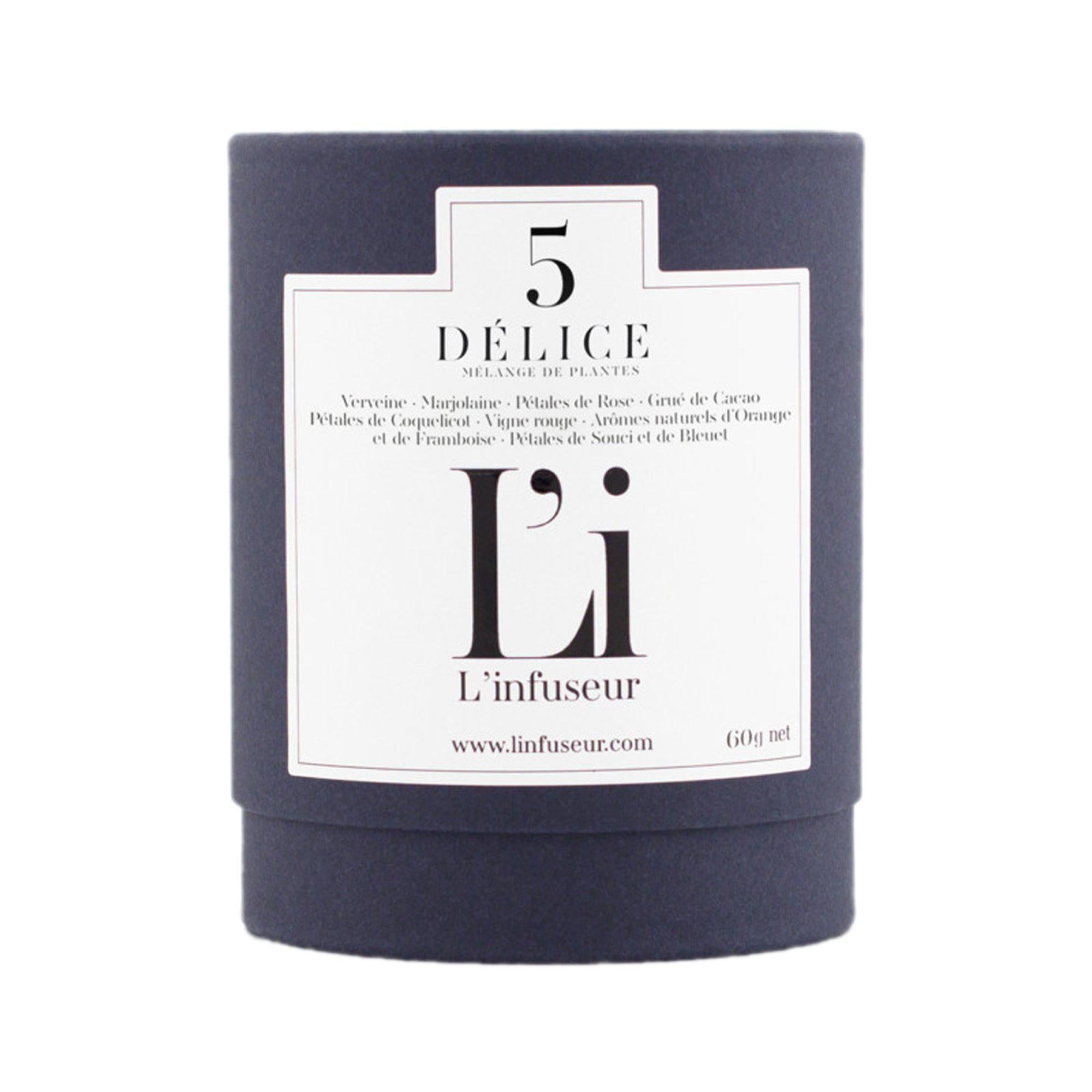 L'infusion n°5 - Délice Infusion n°5 - Delight - L'infuseur