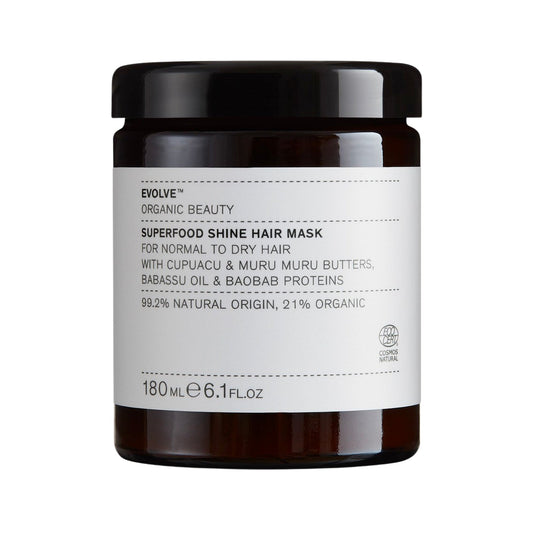 Evolve Beauty Masque cheveux brillance Superfood Shine Hair Mask