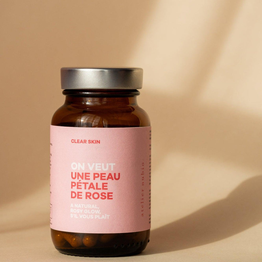 On veut une peau pétale de rose