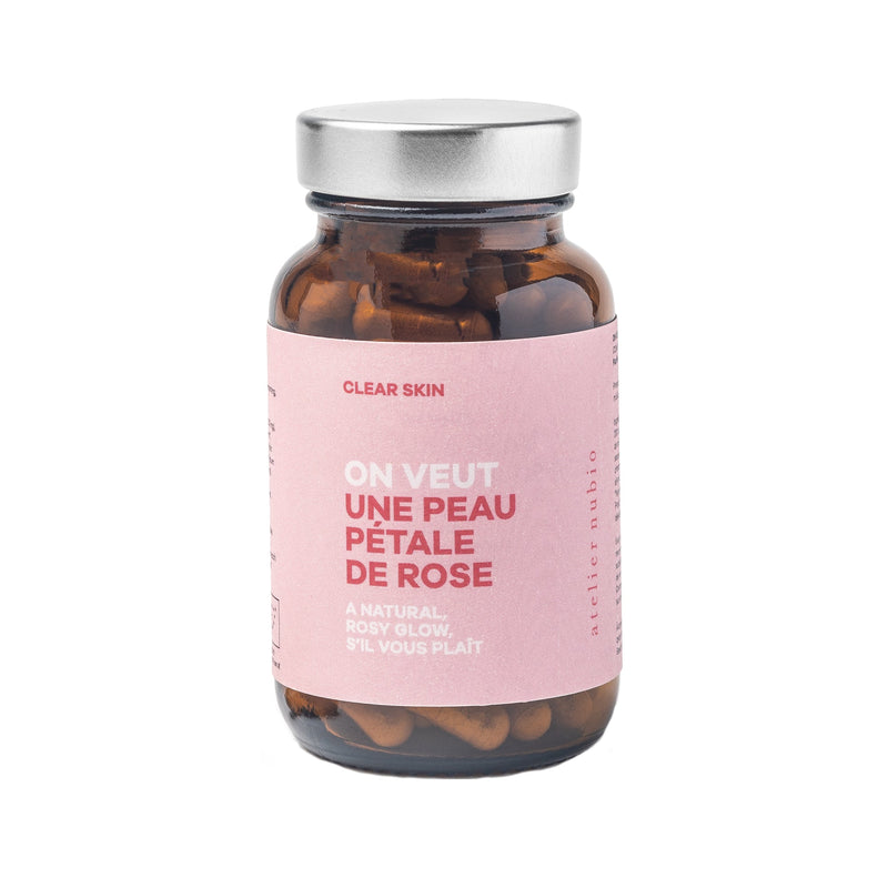 On veut une peau pétale de rose Wir wollen Rosenblütenhaut - Atelier Nubio