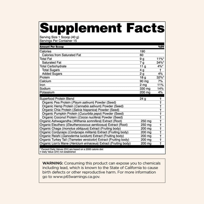Poudre protéinée Plant-based Protein Powder
