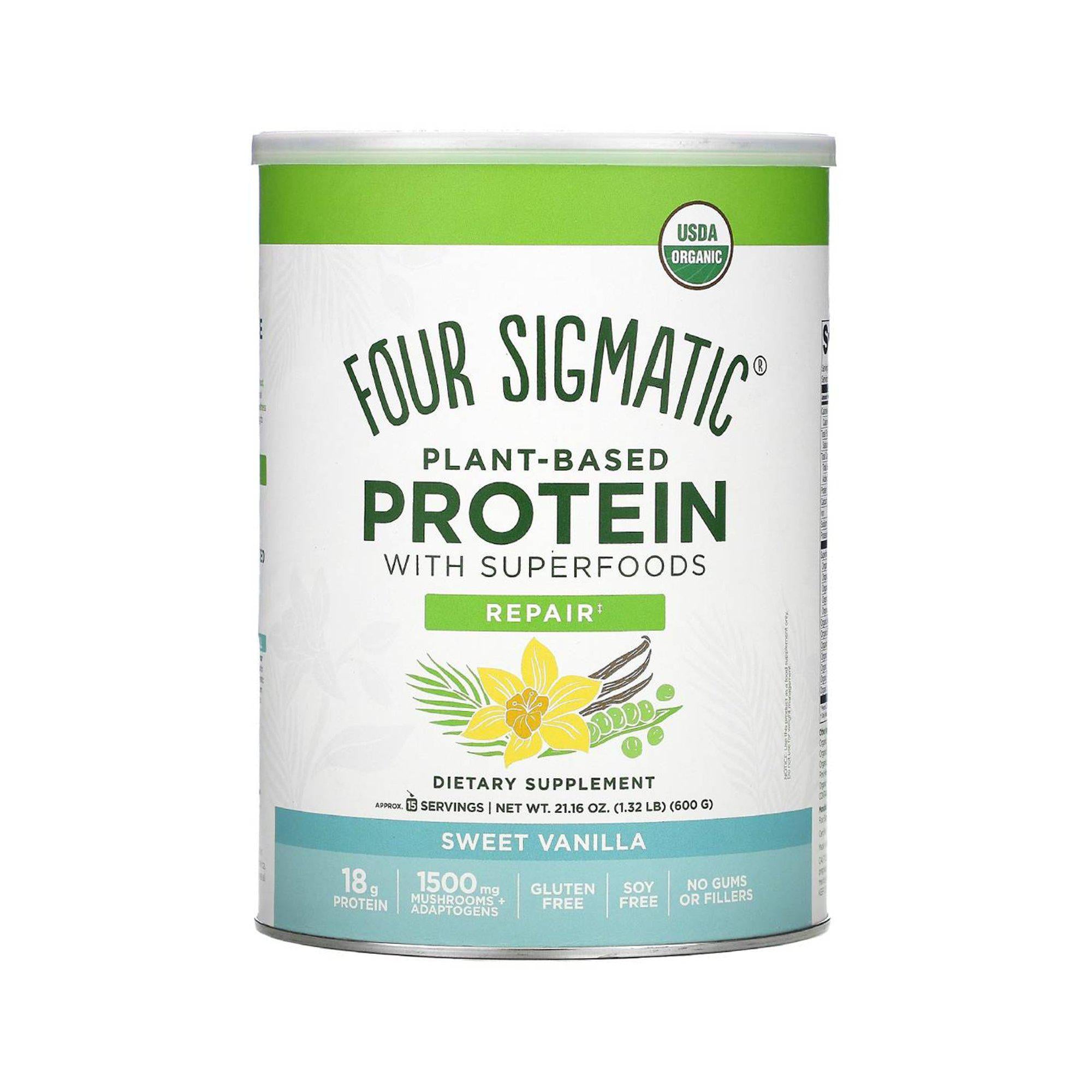 Poudre protéinée Plant-based Protein Powder Proteinpulver auf pflanzlicher Basis - Four Sigmatic