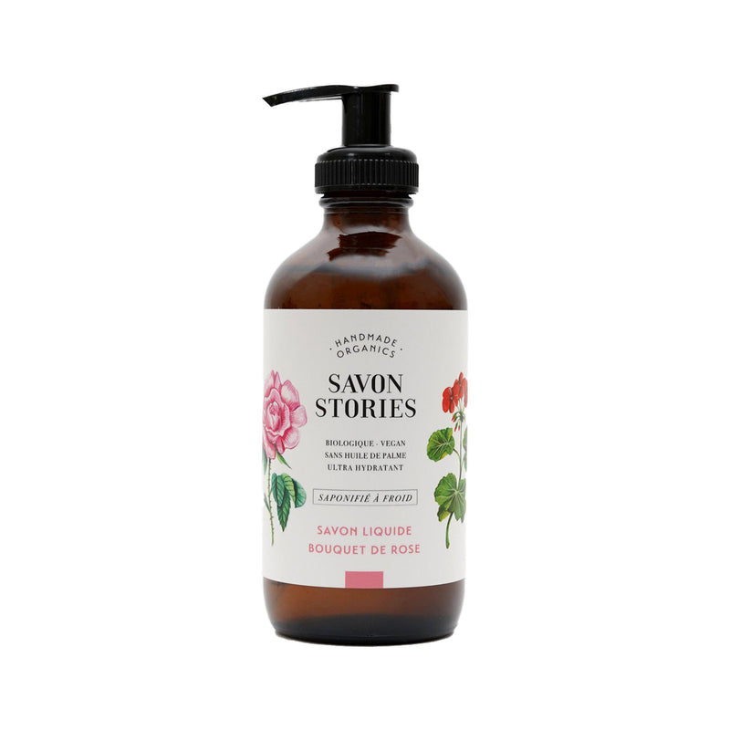 Savon Liquide Bouquet de Rose Rose Bouquet Liquid Soap - Savon Stories