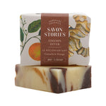 Savon d’Hiver Le Réconfortant Cannelle Orange Cinnamon Orange Comforting Winter Soap - Savon Stories