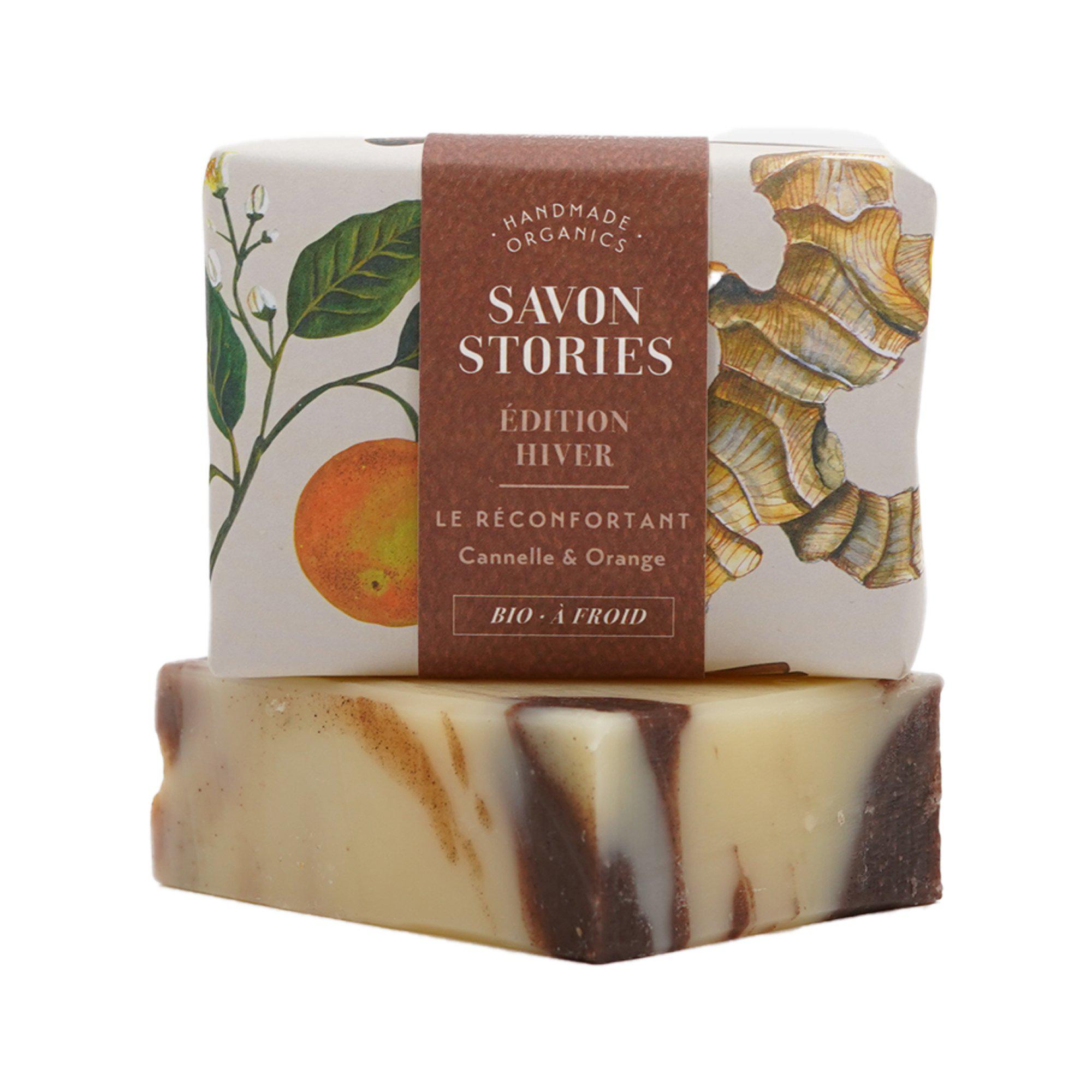 Savon d’Hiver Le Réconfortant Cannelle Orange Savon d’Hiver Le Réconfortant Cannelle Orange - Savon Stories