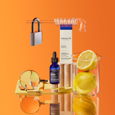 Sérum éclaircissant – Vitamines C & E + acide hyaluronique